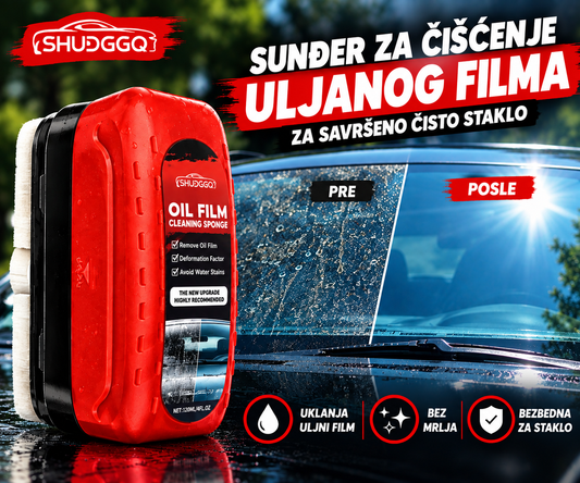 ✨ GlassClean Pro – Sunđer za uklanjanje uljanog filma 1+1 GRATIS